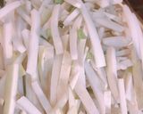 大根の皮のきんぴら作り方1写真