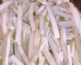 大根の皮のきんぴら作り方1写真
