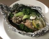 鮭とキノコのホイル焼き作り方7写真