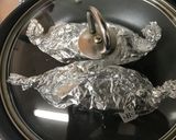 鮭とキノコのホイル焼き作り方6写真