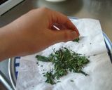 乾燥バジルを作ろう！作り方4写真