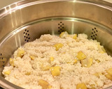 蒸し器で簡単栗おこわ　お塩だけの味付けで作り方7写真