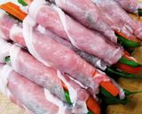 豚肉の二色巻き作り方7写真
