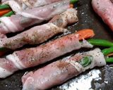 豚肉の二色巻き作り方8写真
