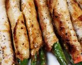 豚肉の二色巻き作り方9写真