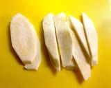 超簡単マコモダケの食べるラー油炒め作り方5写真