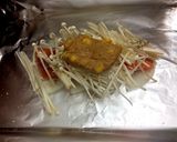 冷凍味噌バターコーン☆鮭のホイル焼き作り方3写真