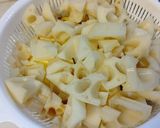 サツマイモとレンコンの甘酢煮。作り方2写真
