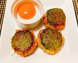 シャキッふわ☆青じそ蓮根つくね☆作り方11写真