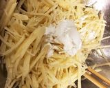 せん切りじゃがいもでフライドポテト作り方4写真