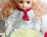 リカちゃん♡梨のコールスロー(塩麹使用)作り方1写真