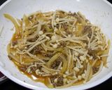 簡単！ポケット油揚げ☆すき焼き風作り方2写真