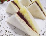 さつまいも と あんバターのサンドイッチ作り方6写真