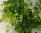 ネギたっぷり油淋鶏作り方3写真