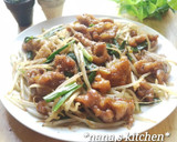 町中華屋さん風～♪豚こまニラもやし炒め作り方7写真