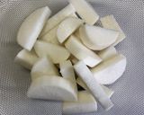 大根ときんき(吉次)の煮物作り方1写真