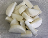 大根ときんき（吉次）の煮物作り方1写真