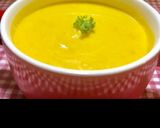 包丁不要★冷凍かぼちゃの簡単食べるスープ作り方4写真