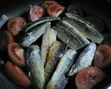 鰯とトマトの一皿作り方2写真
