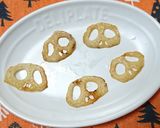 お弁当に♪れんこんガイコツのはさみ焼き作り方10写真