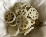 れんこんの青海苔炒め作り方2写真