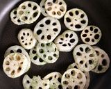 れんこんの青海苔炒め作り方4写真