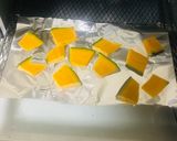 トースターで簡単★かぼちゃの山椒チップス作り方2写真