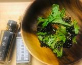 キクラゲと赤茎水菜の中華サラダ作り方2写真