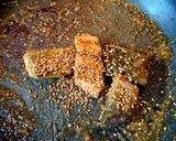 お弁当に！鮭の胡麻味噌マヨネーズ焼き作り方4写真