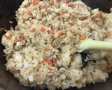 混ぜ込みかしわ飯・九州の味作り方3写真