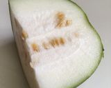 大豆の煮汁で★冬瓜スープ作り方1写真