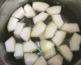 大豆の煮汁で★冬瓜スープ作り方2写真