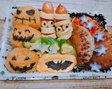 ハロウィン キャラ弁 いなりで♪♪作り方3写真