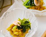 季節のお楽しみ♫菊のごま酢あえ作り方8写真