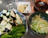 なす味噌うどん作り方1写真