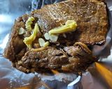 ガチでBBQ!ステーキのホイル焼き作り方2写真