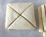 さつまいも と あんバターのサンドイッチ作り方5写真