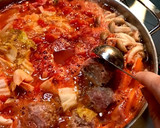 残ったハンバーグ種でうまうまトマト鍋作り方6写真