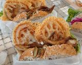 ケトサンド〜羽根つきチーズレンコン〜作り方8写真