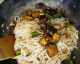 なす味噌うどん作り方5写真