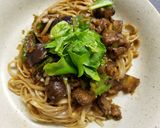 なす味噌うどん作り方7写真