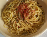 超☆簡単 松前漬の和風パスタ作り方3写真