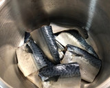 さばのみそ煮 学校給食を再現(^^)作り方1写真
