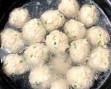 簡単ふわふわ肉だんご(豚肉)作り方4写真