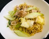 野菜たっぷり!塩焼きそば作り方6写真