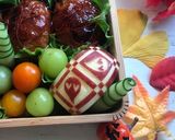 簡単 キャラ弁 りんご 飾り切り⑤作り方13写真