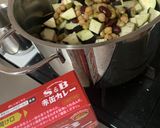 鶏むね肉トマトとナスの無水カレー！夏野菜作り方2写真