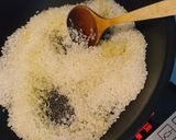 イカスミのパエリア作り方1写真