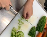 野菜たっぷりバーガー作り方3写真
