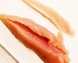 ※3秒でささみのスジ取り※作り方2写真